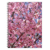 Sakura Pink Cherry Blossom Sky Notizblock (Vorderseite)