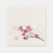 Sakura Pink Paper Napkins (50 Stk.) Serviette (Vorderseite)