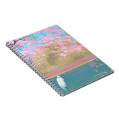 "Sakura Pond" Notizblock (Rechte Seite)