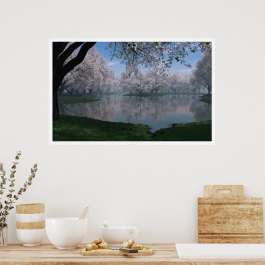 Sakura Poster (Küche)