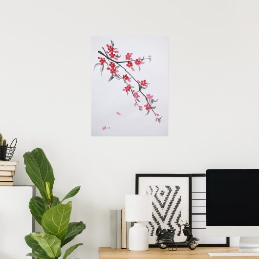 Sakura Poster (Heimbüro)