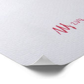 Sakura Poster (Ecke)