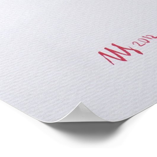 Sakura Poster (Ecke)