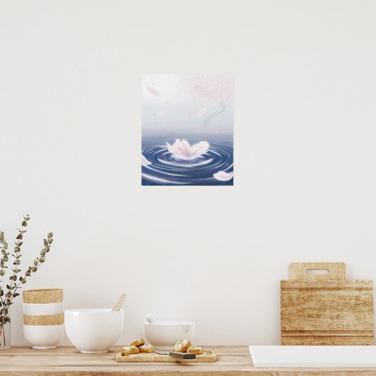 Sakura Poster (Küche)