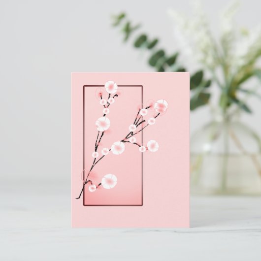Sakura Postkarte (Stehend Vorderseite)