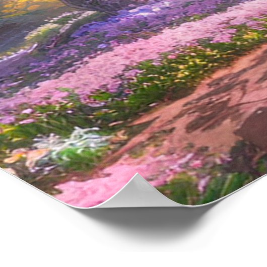 Sakura Radiance Poster (Ecke)