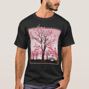Sakura Rosa Blütenblüte Japanische Kirschblüte T-Shirt