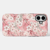 Sakura-Rosa-Blütenmuster Case-Mate iPhone Hülle (Rückseite (Horizontal))