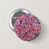 Sakura Rosa Kirschblütenhimmel Button (Vorne & Hinten)