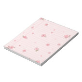 Sakura Rosa Notizblock (Rotiert)