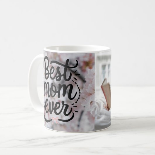 Sakura Rosa Wählen Sie eine andere Mama Kaffeetasse (Vorderseite Links)