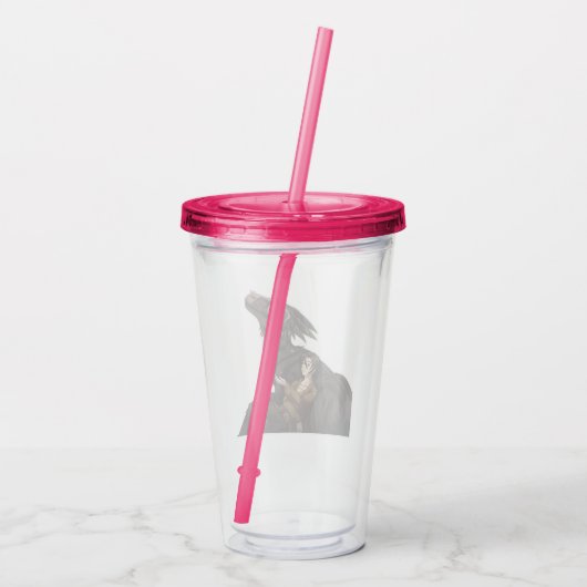 Sakura Saison Acryltrinkbecher (Rückseite)