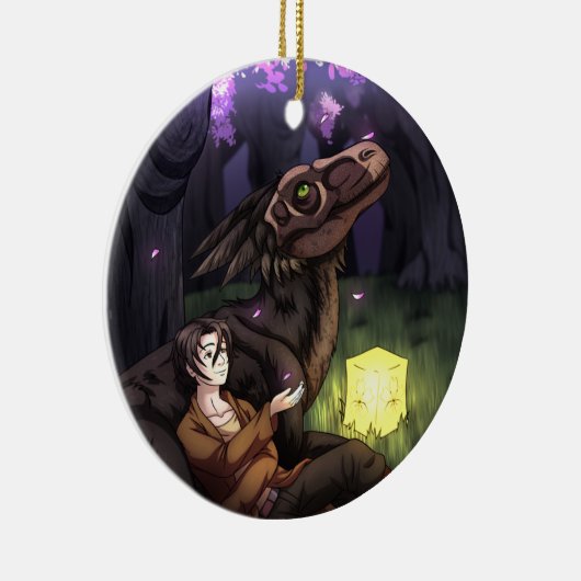 Sakura Saison Keramik Ornament (Rechts)