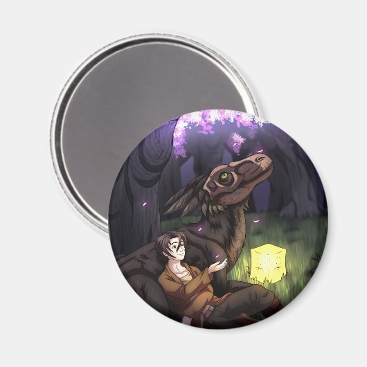 Sakura Saison Magnet (Vorderseite/Rückseite)