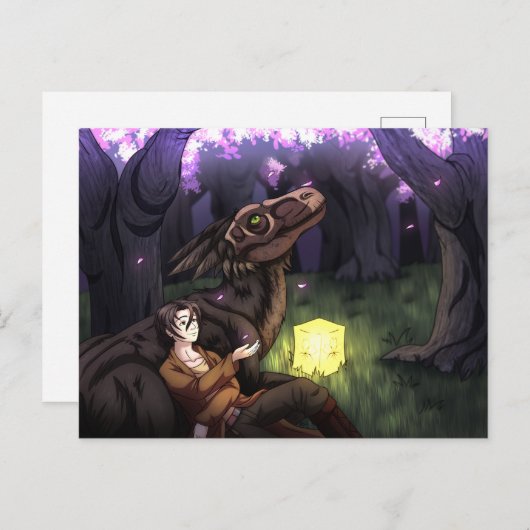 Sakura Saison Postkarte (Vorne/Hinten)