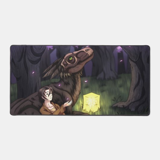 Sakura Saison Schreibtischunterlage (Vorderseite)