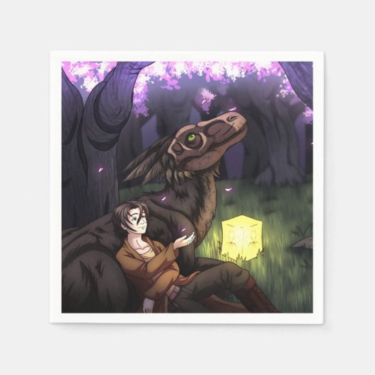 Sakura Saison Serviette (Vorderseite)