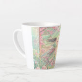 Sakura Samurai japanische Latte-Tasse Milchtasse (Linke Ecke)