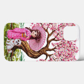 Sakura Serenity Case-Mate iPhone Hülle (Rückseite (Horizontal))
