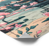 Sakura Serenity Poster (Ecke)