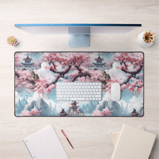 Sakura Serenity Temple Desk Mat Schreibtischunterlage