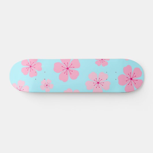 Sakura Skateboard (Horizontal)