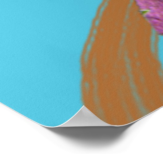 Sakura Sock Monkey Poster (Ecke)