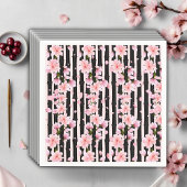 Sakura Spring Cherry Blossoms Babydusche Serviette