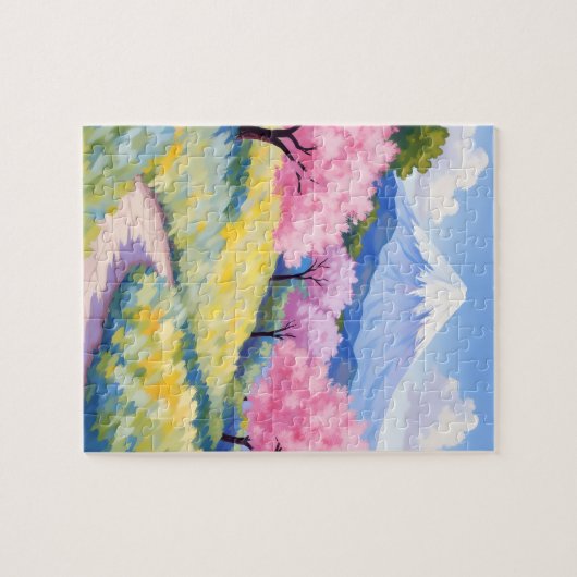 Sakura Spring Puzzle (Horizontal)