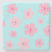 Sakura Steinuntersetzer (Vorderseite)