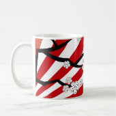 Sakura Sunrise White Cheroms Blume Zen Kaffeetasse (Links)
