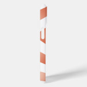 Sakura Sunrise Zen Streifen Weißes Kirschblüten Case-Mate iPhone Hülle (Rückseite / Rechts)