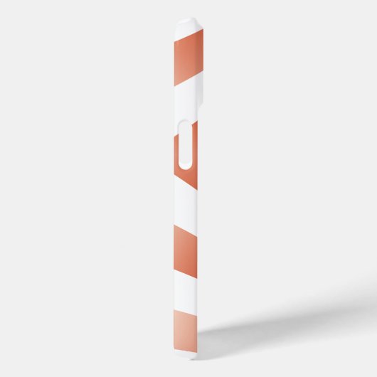 Sakura Sunrise Zen Streifen Weißes Kirschblüten Case-Mate iPhone Hülle (Rückseite / Rechts)