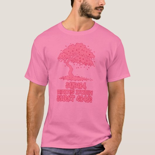 Sakura Sushi Bloom Design T-Shirt (Vorderseite)