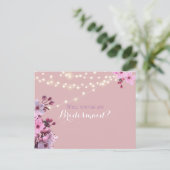 Sakura Theme Einladungspostkarte (Stehend Vorderseite)