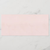 Sakura Theme Menükarte (Rückseite)