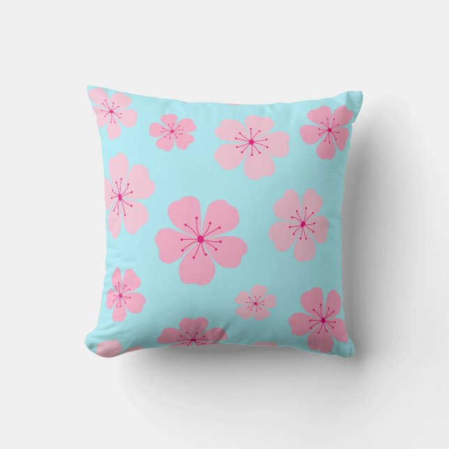 Sakura Throw Pillow Kissen (Vorderseite)