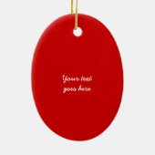 Sakura Tree Chinesische Liebe Symbol Sonderschmuck Keramikornament (Hinten)