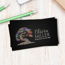 Sakura Tree - farbenfrohe Blossom Visitenkarte