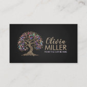 Sakura Tree - farbenfrohe Foliage Visitenkarte (Vorderseite)