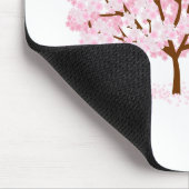 Sakura Tree in Full Bloom - Elegantes Frühjahrsdes Mousepad (Ecke)