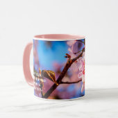 Sakura Tree in rosa Blüte Tasse (Vorderseite Links)