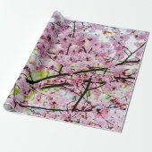 Sakura Tree in voller rosa Blüte im Frühling Geschenkpapier (Ungerollt)
