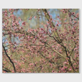 Sakura Tree ist bereit im Frühling zu blühen Geschenkpapier (Flach)