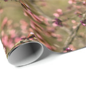 Sakura Tree ist bereit im Frühling zu blühen Geschenkpapier (Rolleneckpunkt)