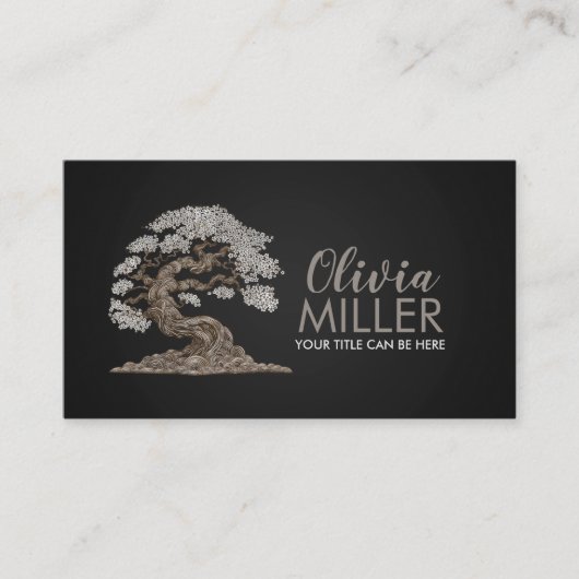 Sakura Tree - Pearl Blossom Visitenkarte (Vorderseite)