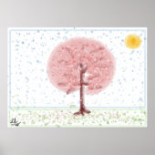 Sakura Tree Poster (Vorne)