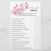 Sakura - Über- oder unter Brautparty (Vorderseite)