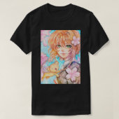 Sakura und Kero T-Shirt (Design vorne)