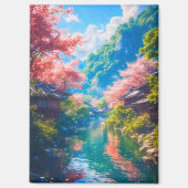 Sakura Utsuru Seiryū Magnet (Vorderseite)